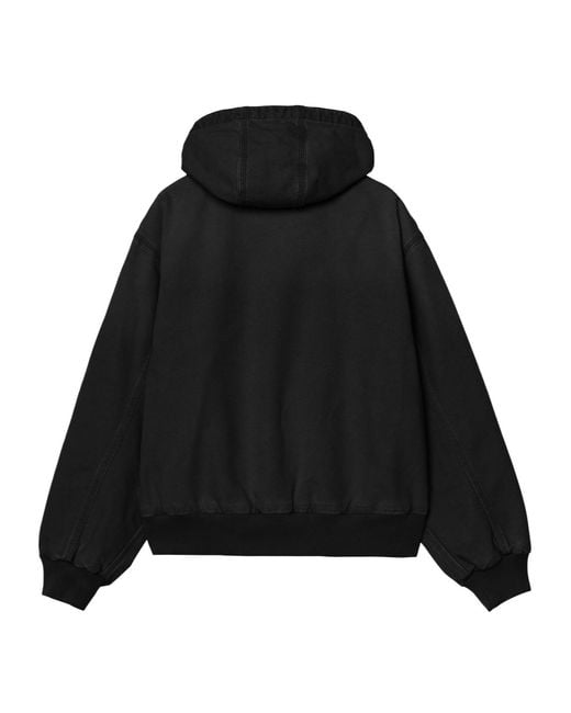 Carhartt Black Og Active Zip Hooded Jacket