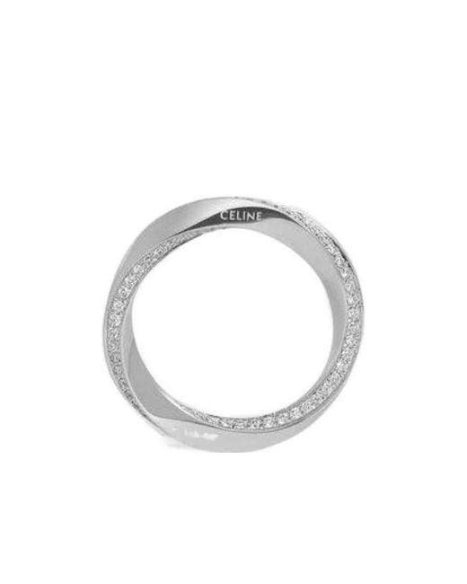 Céline Metallic Torsion Ring