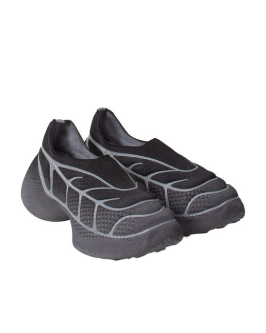 Givenchy Black Tk-360 Slip-On Sneakers for men
