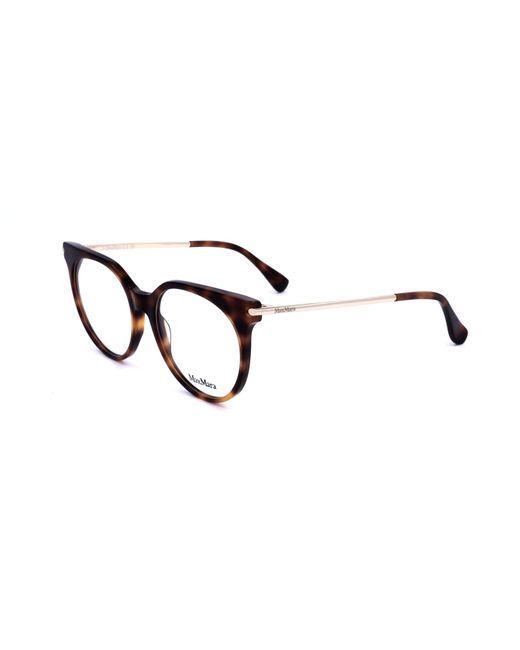 Max Mara Black Round Frame Glasses