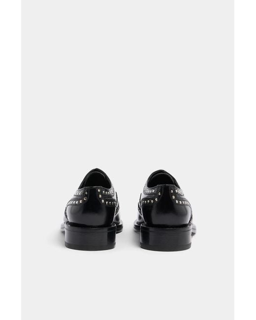 DSquared² Black Classic Evening Oxford Shoes for men