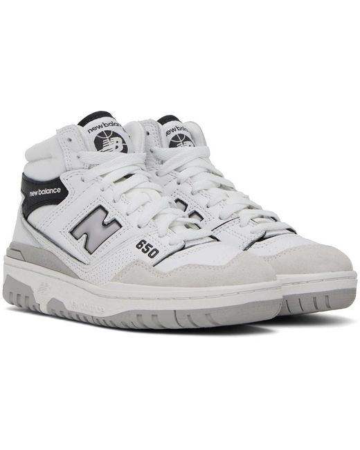 New Balance Metallic 650 High-Top Lace-Up Sneakers for men