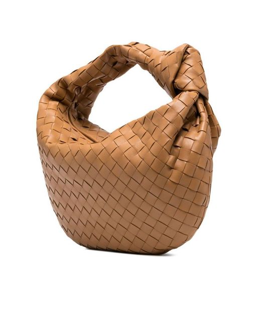 Bottega Veneta Purple Jodie Intrecciato Tote Bag