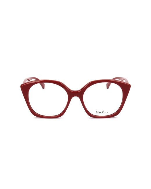 Max Mara Black Cat-Eye Glasses