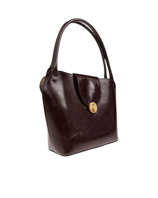 Versace Purple Vivian Shoulder Bag