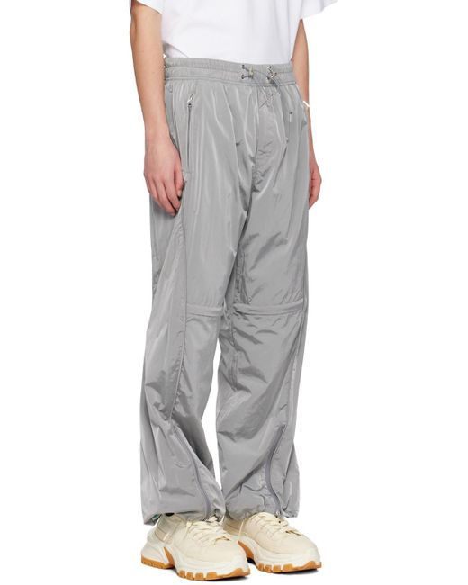 Wooyoungmi White Drawstring Sweatpants for men