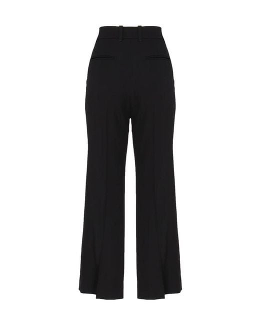 Chloé Black Chloé Cropped Tailored Trousers