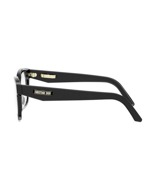 Dior White Eyewear Square Frame Glasses