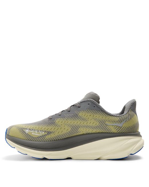 Hoka One One Green Waterproof Running Shoes for men