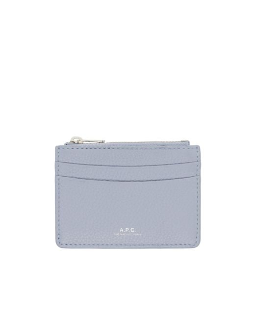 A.P.C. Gray Paris Card Pack for men