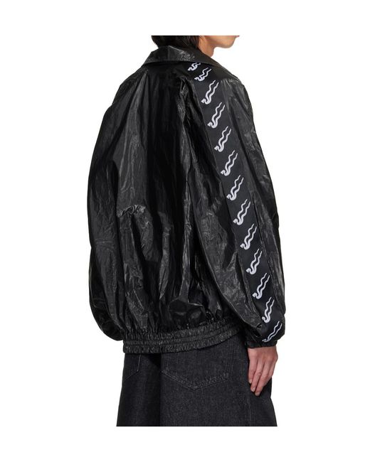 Lu'u Dan Black Ld Windproof Jacket for men