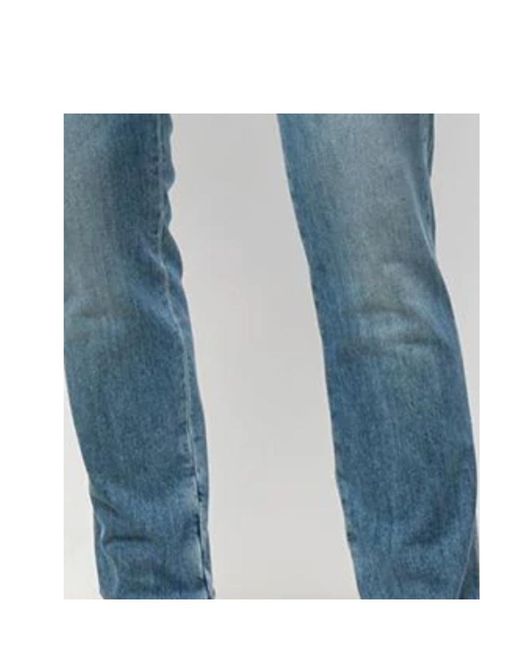 Brunello Cucinelli Blue Straight-Leg Skinny Jeans for men