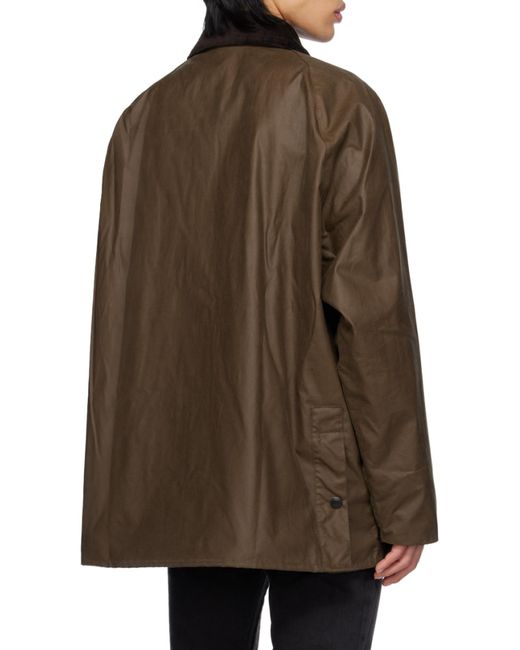Barbour Brown Long-Sleeved Casual Jacket for men