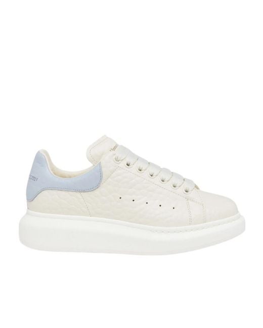 McQueen White Oversized Low-Top Sneakers