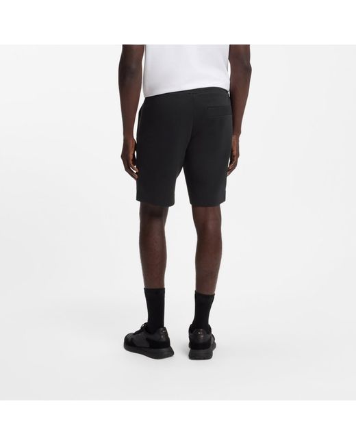 Boss Black Elasticated-Waistband Shorts for men