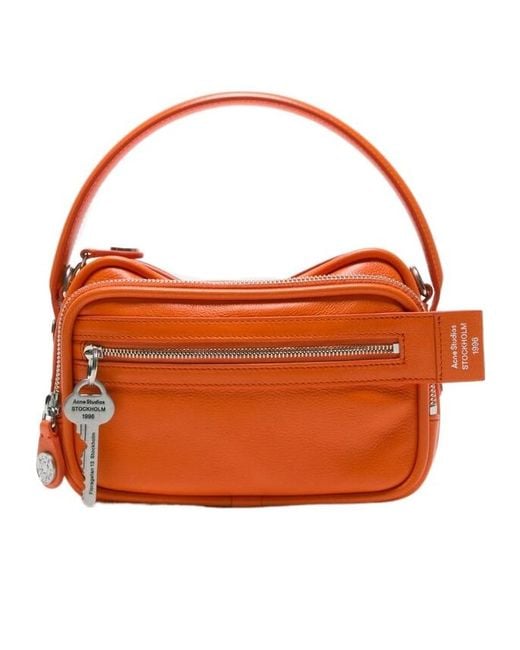 Acne Orange Camero Kit Cross Bag