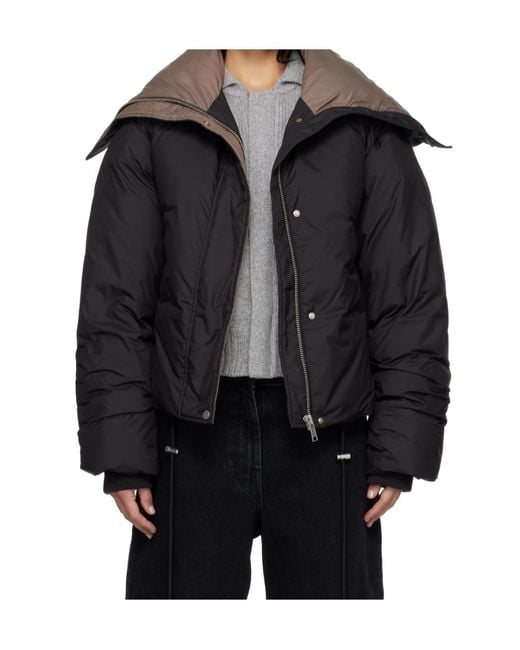 Entire studios Black Kelly Collared Jacket for men