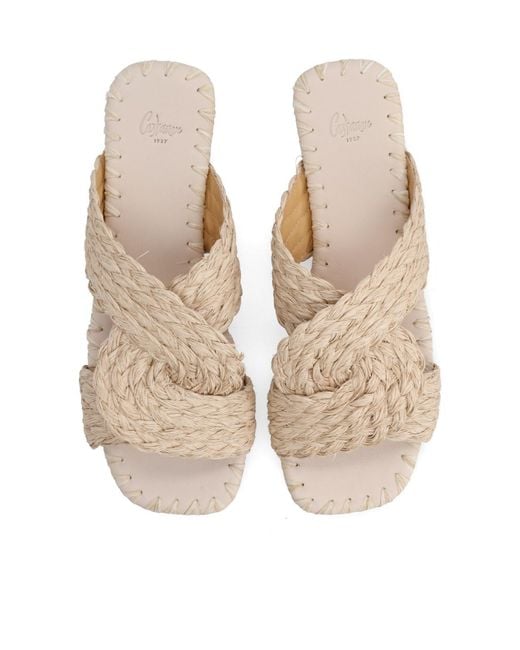Castaner Multicolor Castañer Braided Slide Flat Sandals