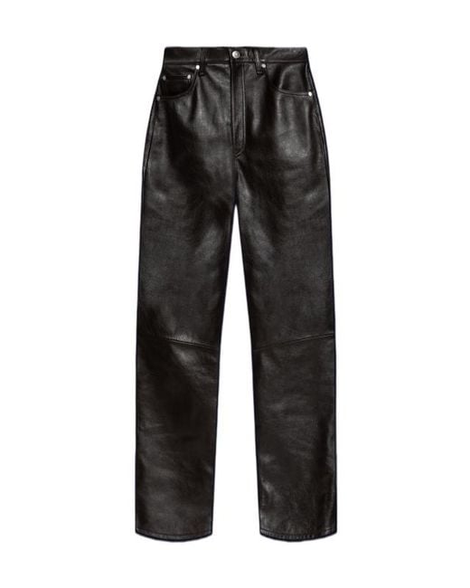 Rag & Bone Black Belt Loop Casual Pants