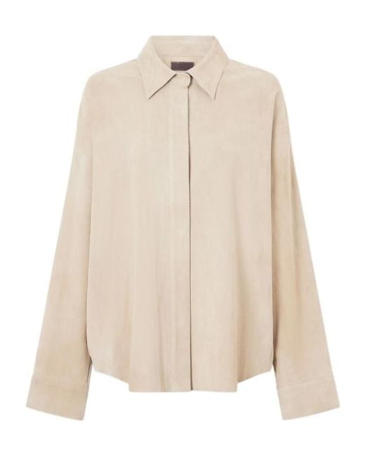 Stouls Natural Suede Shirt