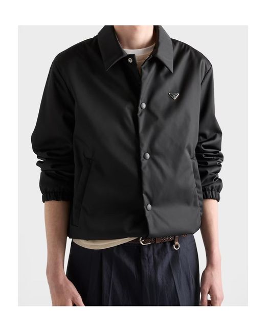 Prada Black Jackets for men
