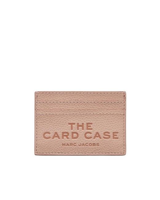Marc Jacobs Pink Logo Embossed Cardholder