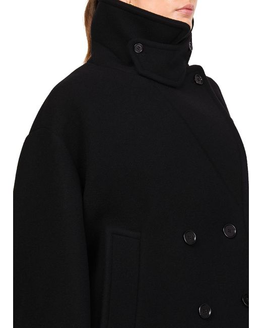 Chloé Black Collared Long-Sleeved Jacket