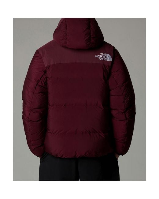 The North Face Red Rmst Himalayan Baltoro Hodoed Down Jacket for men