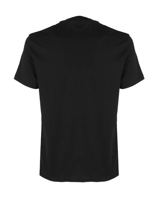 Neil Barrett Black Short-Sleeved T-Shirt With Round Neck for men