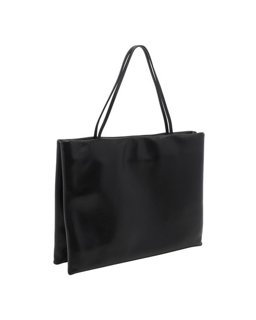 The Row Black Square Handbag