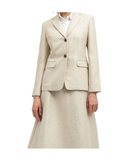Theory Natural Linen Blazer