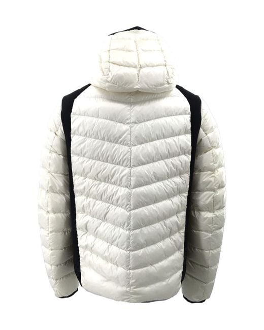 Moncler Gray Logo Down Jacket for men