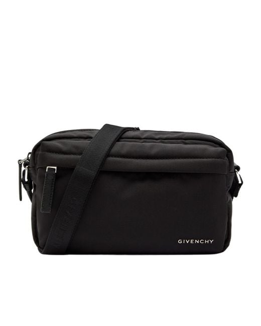 Givenchy Black Crossbody Camera Bag for men
