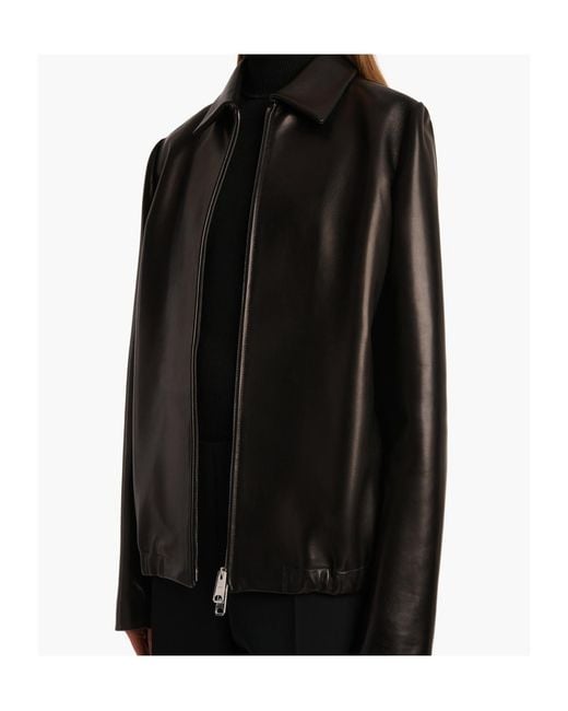Khaite Black Jackson Zipped Jacket