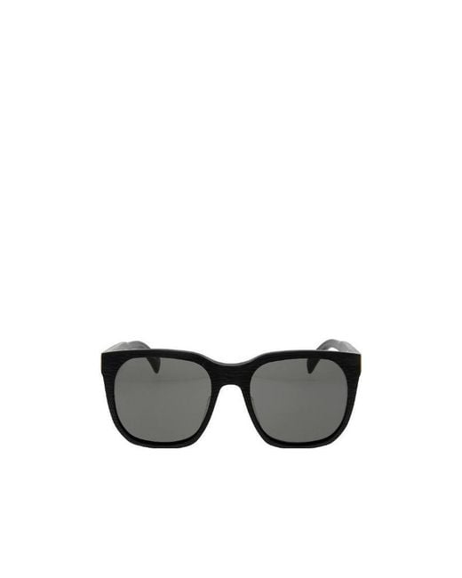 Dunhill Gray Square Frame Sunglasses for men