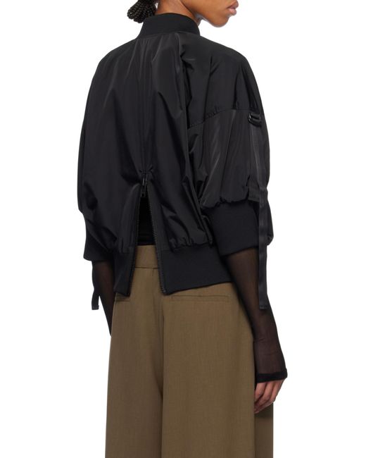 Yohji Yamamoto Blue Short-Sleeved Casual Jacket