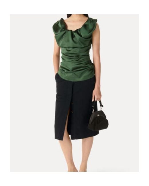 Vivienne Westwood Green Ginnie Top