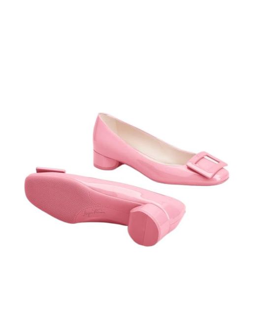 Roger Vivier Pink Ballerinas