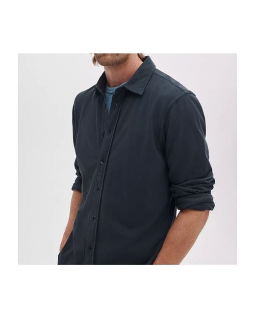 Rag & Bone Blue Long-Sleeved Shirt for men