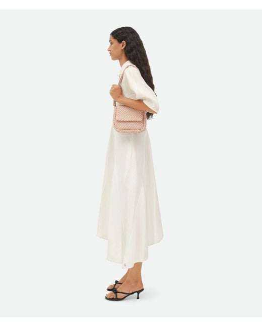 Bottega Veneta Pink Mini Cobble Shoulder Backpack