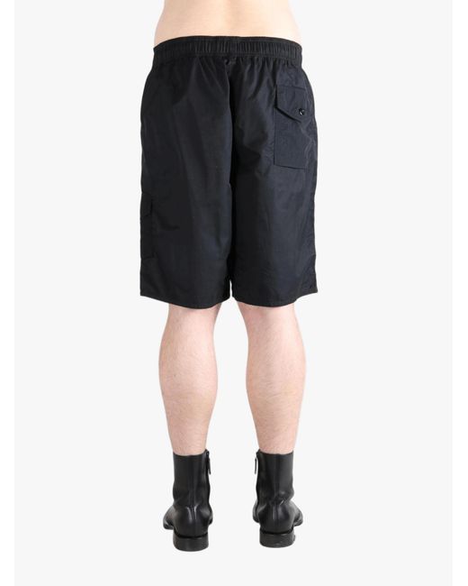 Nanamica Gray Nylon Twill Deck Shorts for men