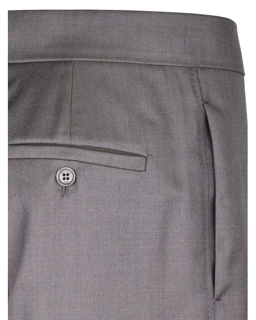 Max Mara Gray Serio Pocket Trousers