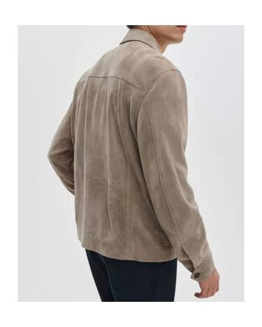 Rag & Bone Natural Dwight Suede Jacket for men