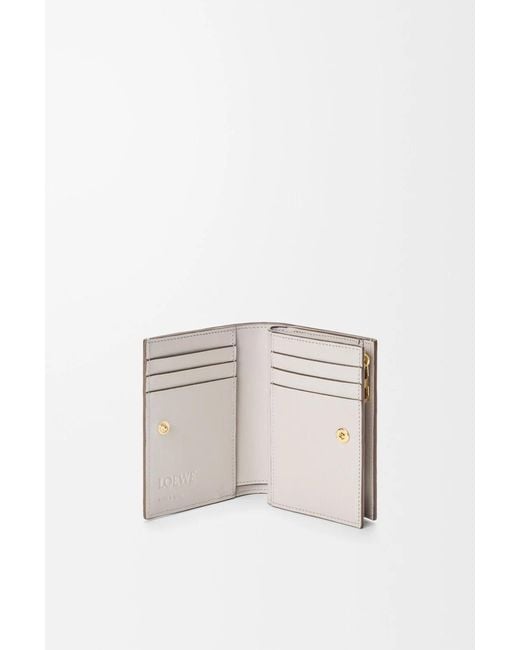 Loewe White Snap-On Wallet
