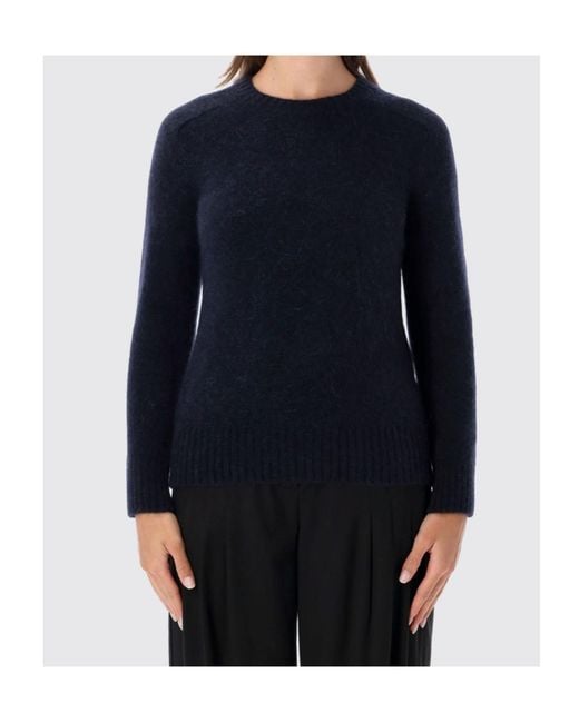 Soeur Blue Envie Crewneck Knitted Sweater