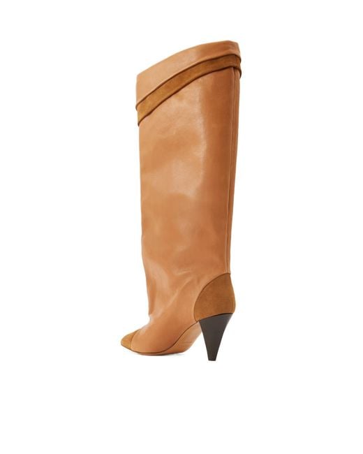 Isabel Marant Brown Lezra High Boots