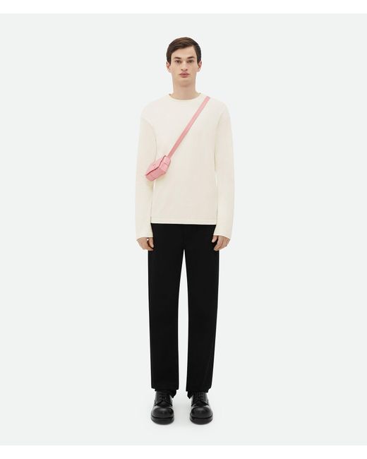 Bottega Veneta Pink Candy Cassette Satchel Bag for men