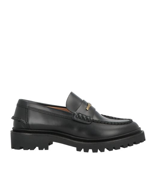 Isabel Marant Black Thick-Soled Loafers