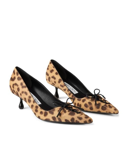 Jimmy Choo Brown Pointed High Heels