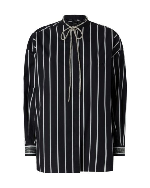 Pinko Black Striped Shirt